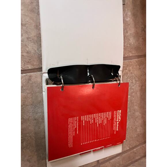 McCalls Cooking School Book 1-Cookbook 3 Ring Binder Mistake Proof Recipe 1980s - Picture 6 of 9